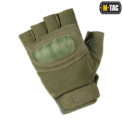 M-Tac - Assault Tactical Mk.3 Fingerless Gloves - Olive - 90213001