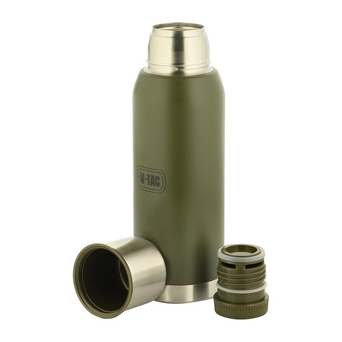 M-Tac - Stainless Steel Thermos - Capacity 1000 ml - Olive - UN-Y01-1000A