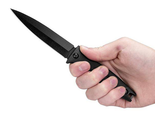 Kershaw - Tactical Knife Secret Agent - Dagger - Black - 4007