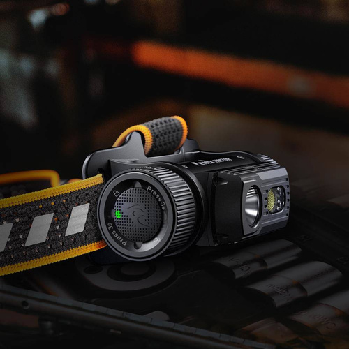 Fenix - LED Headlamp with 5000 mAh Rechargeable Battery - 1600 Lumen - HM70R