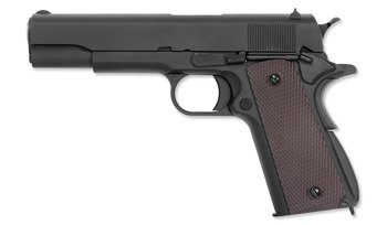 WE -  ASG Pistol Replica C1911A1 - Green Gas - Black - WET-02-000528
