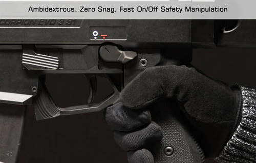 UTG - CZ Scorpion EVO 3 Safety Selectors - Black - TLT-CSSLT01