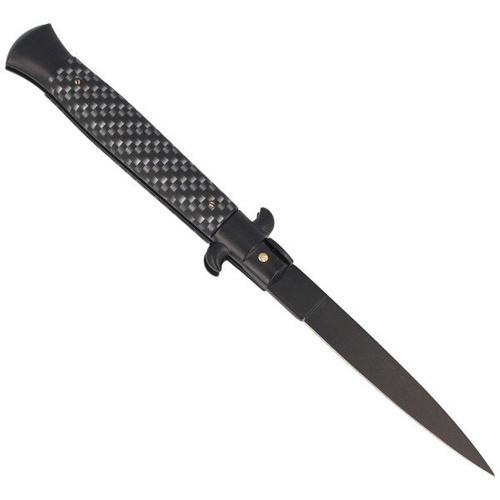 Frank Beltrame - Spring knife Stiletto Kevlar 23 cm - FB 23/KEV BLK