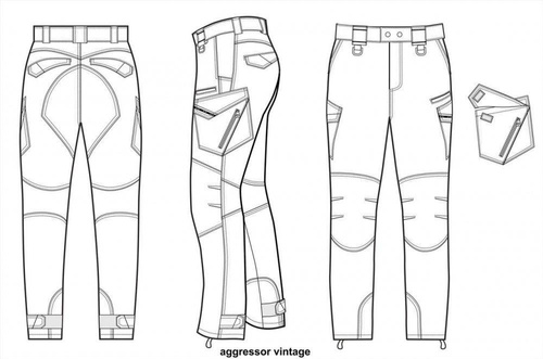 M-Tac - Aggressor Tactical Pants - Vintage - Coyote Brown - 20440917