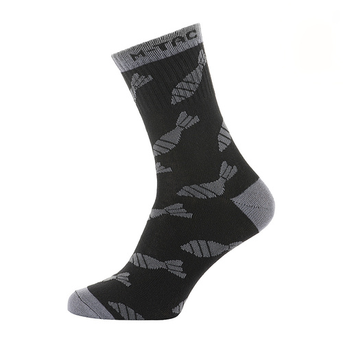 M-Tac - Mk.3 Summer Socks - Mortar Bombs - Black- 30903802
