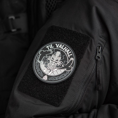 M-Tac - Til Valhall Patch - PVC - Gray/Black - 51142112
