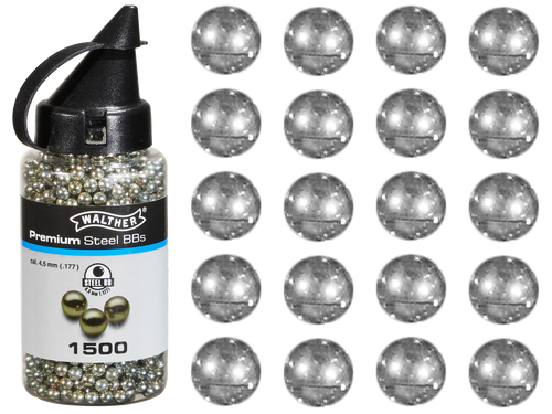 Walther - Premium BB pellets - 4,5 mm - 1500 pcs - 4.1668