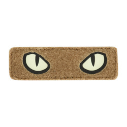 M-Tac - Cat Eyes Patch Type 2 - Laser Cut - Coyote / Fluorescent - 51350005