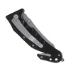 Mil-Tec - Black Car Folding Knife With Belt Cutter - Black - 15321002
