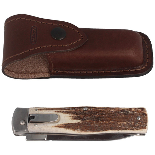 Mikov - Automatic spring knife Predator Deer Stag - 241-NP-1/KP
