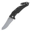 Mil-Tec - Black Car Folding Knife With Belt Cutter - Black - 15321002