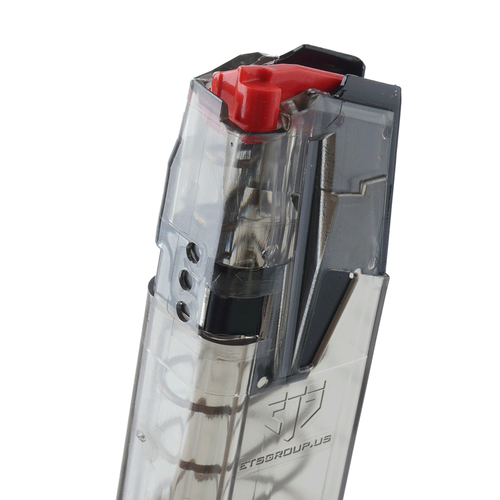 ETS - Omega Series Magazine For Glock 17/18/19/19X/26/34/45/49 - 9x19 mm - 17 Rounds - OMG-GLK-17