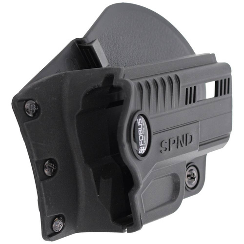 Fobus - OWB Holster HS Product, Springfield: XDS 3.3 and 4 - Roto Flipper - Right - Black - SPND RT