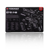TekMat - Gun Cleaning Mat - CZ P-07 / P-09 - 27x43cm - TEK-R17-CZP07