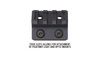Magpul - M-LOK® Aluminum Offset Light/Optic Mount for RIS Tactial Light - MAG604-BLK