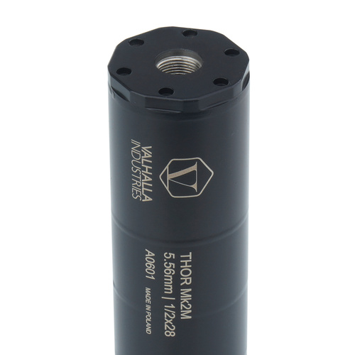 Valhalla Industries - Sound Moderator Thor Mk 2M 5.56 mm | 1/2×28 - Black
