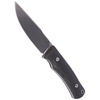 FOX - Tactical Knife Explorator Linen Micarta - 440C - Black - BF-749