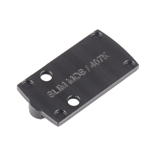 2BME - Mounting Plate for Glock Slimline MOS 43X/48 for Holosun 407K/507K - Black - 2BME038