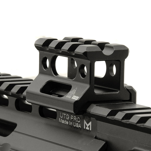 Leapers - Riser UTG Super Slim 3 Slot - 0.83" - Black - MT-RSX8S