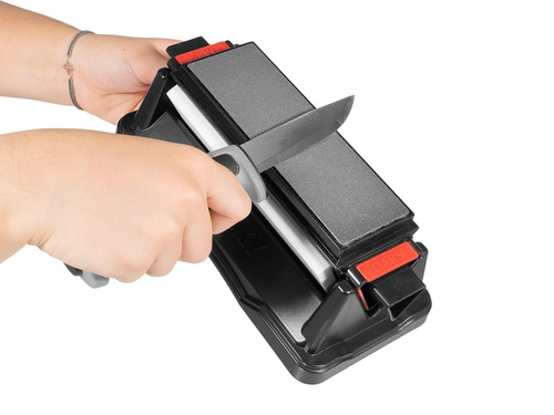 Lansky - Tri-Stone Benchstone Knife Sharpening Kit - 2 x 6" - BS-TR100