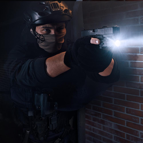 Fenix - LED tactical flashlight for small arms - 1200 lumens - Picatinny - 1100 mAh - GL19R.