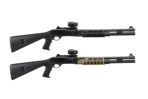 Strike Industries - VOA M-LOK Handguard for Benelli M2 - Drop-In - Quick Detach - Black - SI-VOA-BM2-RAIL-BK