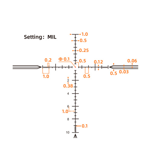 Vector Optics - Rifle Scope Tauron 3-18x50 GenII - FFP - 30 mm - IP67 - Black - SCFF-64