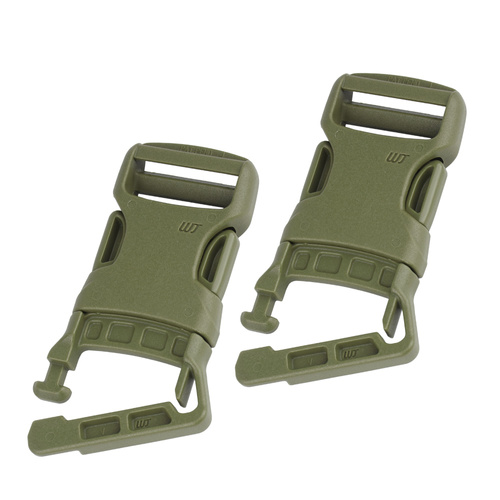 Tasmanian Tiger - SR 25 Safety QA buckles - 2 pcs. - Olive - 7278.331