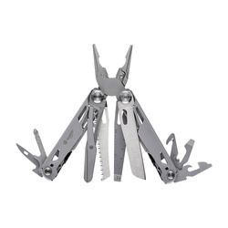 Ganzo - Multitool G303 with Bit Set - 14 Tools - Silver - G303