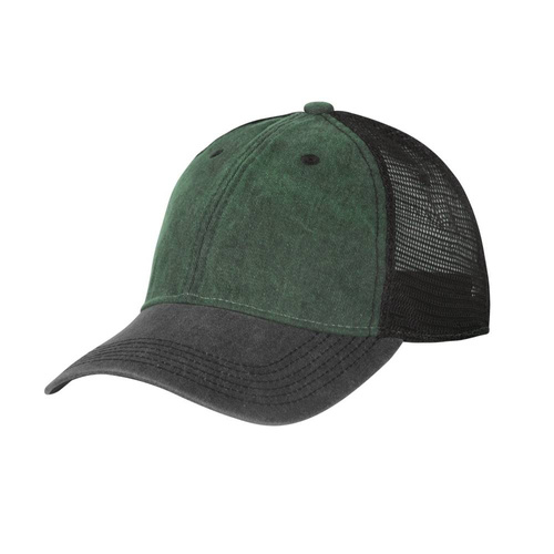 Helikon - Trucker Cap - Washed Dark Green / Washed Black - CZ-PTC-CW-1F1CC