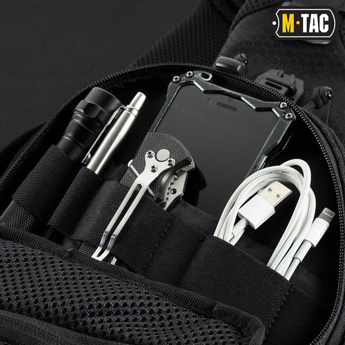 M-Tac - Buckler Bag Elite Hex - Black - 10143002