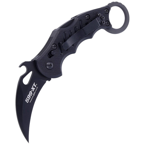 FOX - Karambit Folding Knife - N690Co - Black - FX-599 XT