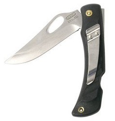 Mikov - Crocodile Clip Point Folder 90mm Clip - 243-NH-1/B S