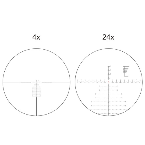 Vector Optics - Rifle Scope 34mm Continental x6 4-24x56 - FFP - VEC-MBR - FDE - SCFF-39