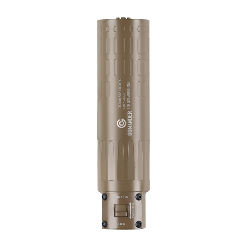 Gomander - Gun Silencer Tactinox QD L - 5.56 mm - M26x1.5 - Sand - TB0.9650 FDE