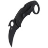 Spyderco - Karahawk™ G-10 All Black Plain Edge Knife - C170GBBKP