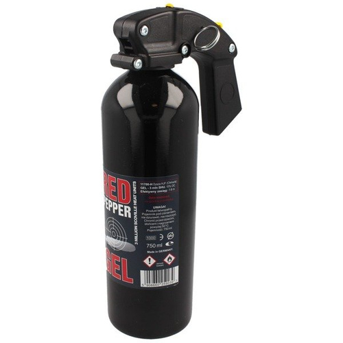 Graphite Red Pepper Spray - Gel - HJF - 750ml - Black - 11700-H-BLK