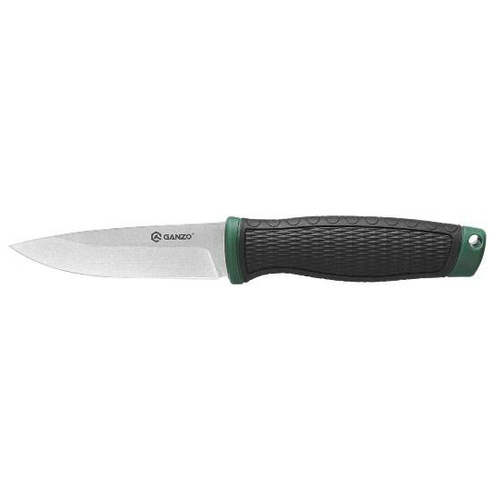 Ganzo - Survival Knife - 8Cr14 - Black / Green - G806-GB