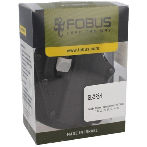 Fobus - Holster for Glock 17, 19, 19X, 22, 23, 31, 32, 34, 35, 45 - Standard Paddle - Right - GL-2 RSH