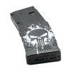 MFT - Polymer Magazine Extreme Duty Punisher Skull for AR-15 / M4 - 5,56 x 45 mm/.223 - 30 Rounds - Black - EXDPM556D-PSS-WH