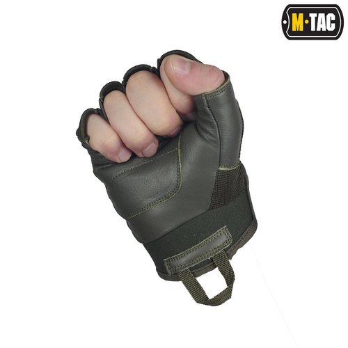 M-Tac - Assault Tactical Mk.4 Fingerless Gloves - Olive - 90214001