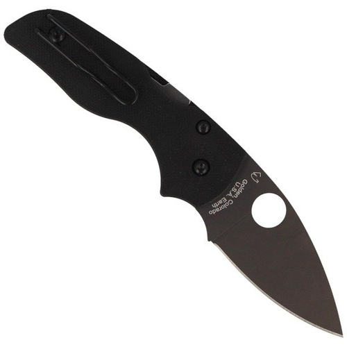 Spyderco - Lil' Native® G-10 Black / Black Blade Knife - C230GPBBK