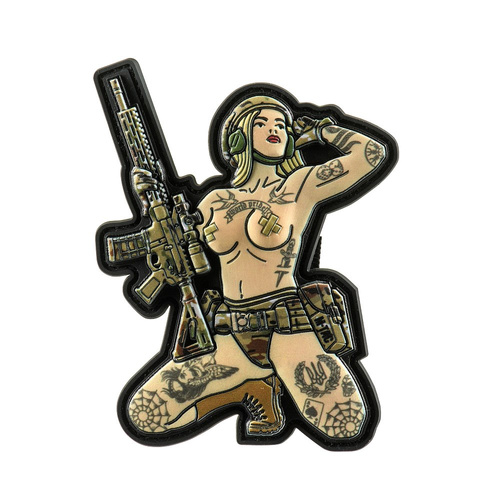 M-Tac - Tactical Girl Patch №1 Tryzub - PVC - Full Color - 51116105