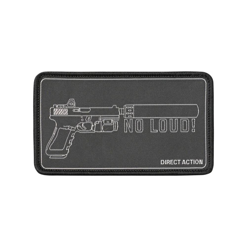 Direct Action - Patch NO LOUD! - Black - PA-DANL-PES-BLK