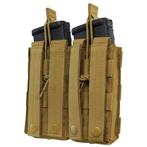 Condor - Open Top Double M4/M16 Mag Pouch - Olive Drab - MA19-001