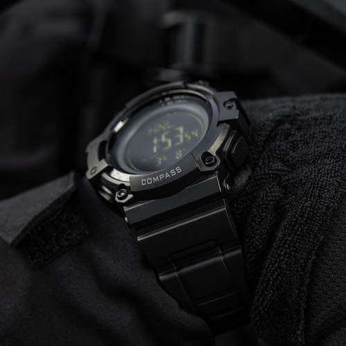 M-Tac - Tactical Watch with Compass 2233 - Black - 50010002