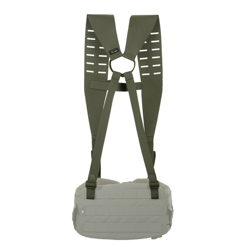 M-Tac - Laser Cut Tactical Belt Suspenders - Ranger Green - 10255023