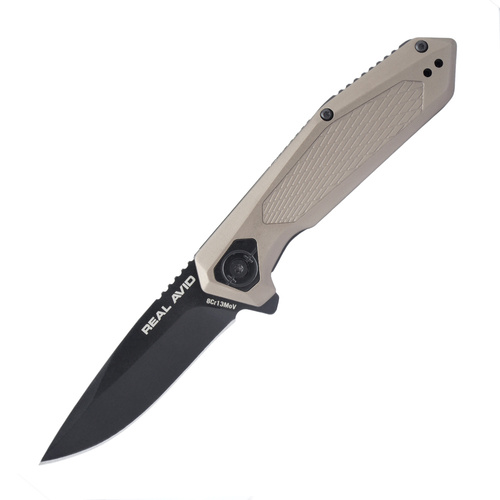 Real Avid - Folding Knife EDC RAV-3 - Aluminum - Stainless Steel - Bronze - AVRAV3