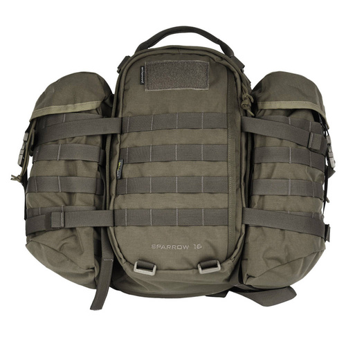 WISPORT - Sparrow 16 backpack with two side pockets - 16 + 10 l - RAL 7013.