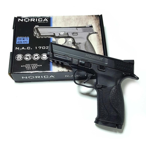 Norica - N.A.C. 1703 Airgun - 4,5 mm - Black - 150.00.203